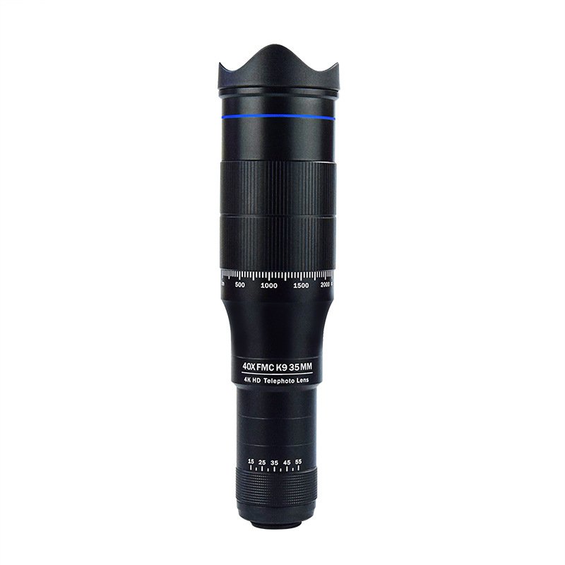 Zoom Phone Camera HD Lens 40x Long Focus Telephoto Monocular Optical Glass ED FMC BAK4 Tripod BT Mobile Phone Accessories