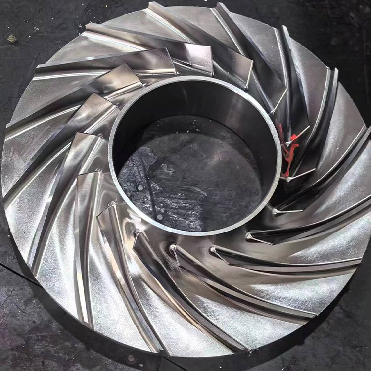 Custom Metal Investment Casting Centrifugal GE LM2500 X40 Turbine Wheel Impeller Aviation Turbojet Engine Spare Parts
