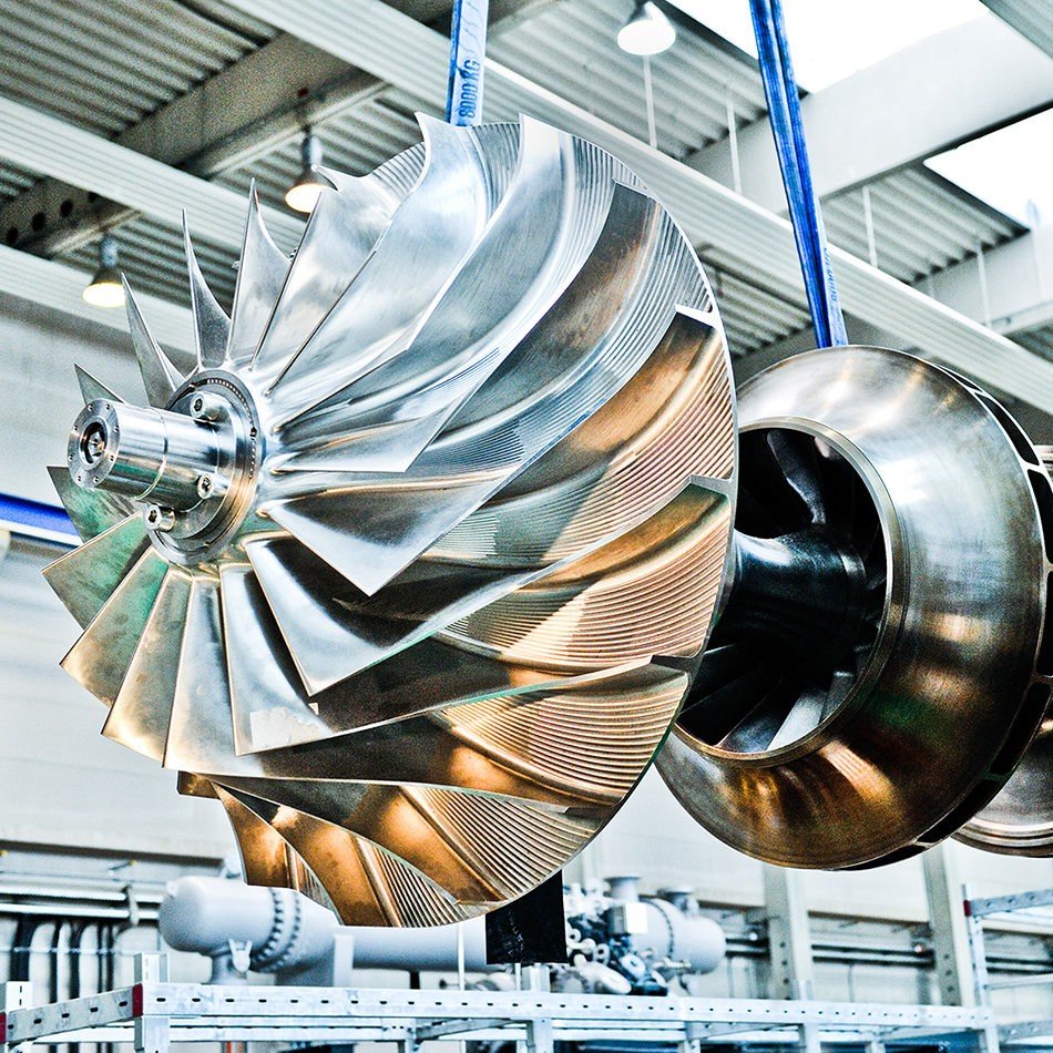Custom Metal Investment Casting Centrifugal GE LM2500 X40 Turbine Wheel Impeller Aviation Turbojet Engine Spare Parts