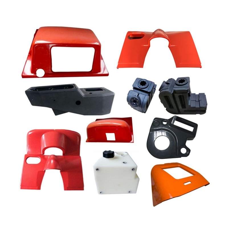 Reliable ABS ASA/ABS LLDPE PDCPD Plastic Housing Covers Engineered Parts for Heavy Machinery Performance