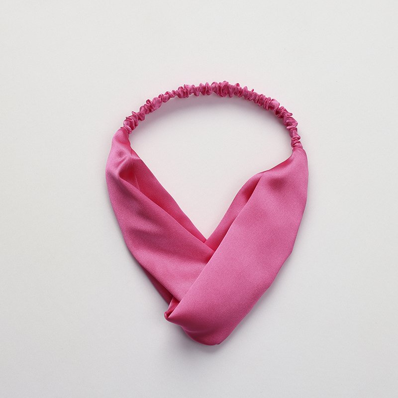 Wisted Head Wrap Knotted Hair Band Satin Headband Silk Headbands for Women