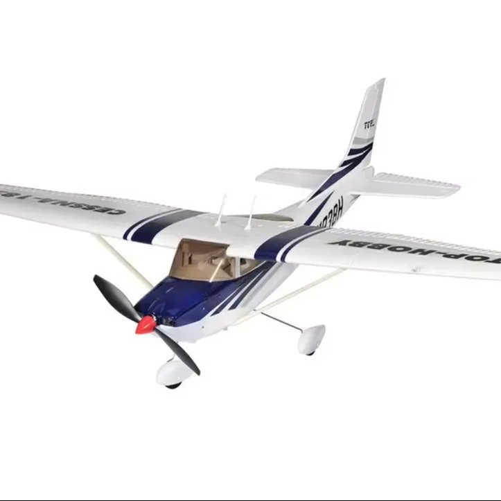 RC plane 400 class 965mm Wingspan Cessna 182 RTF Mode 2 EU Plug Blue color (Ready to Fly) 004c