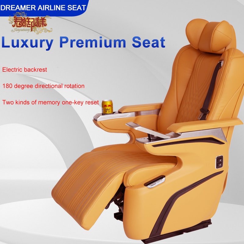 Aviation Seat MPV Car Seat Auto Interior Electronic Modify Upgrade Electric Adjustable Aviation Seat Automobile Modification