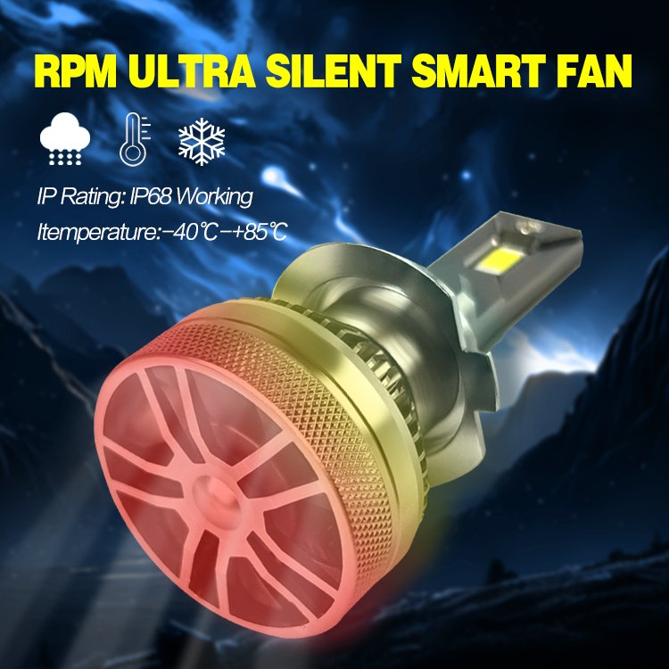 V23 H11 LED Headlights 9012 Car Bulb 6400Lm 9007 9006 60W Auto Car Accessories Lamps
