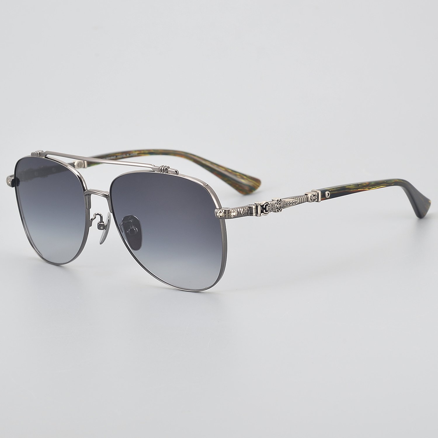 Unisex Retro Sunglasses Luxury Brand CH8058 Titanium Successful Men and Women Beach Outdoor UV400 Climbing Shades Sun Glasses