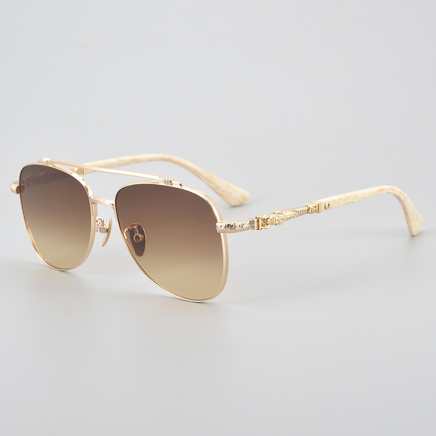 Unisex Retro Sunglasses Luxury Brand CH8058 Titanium Successful Men and Women Beach Outdoor UV400 Climbing Shades Sun Glasses