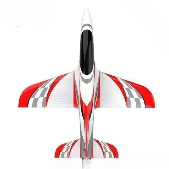 1800mm Jet-powered remote control fixed-wing aircraft KIT PNP TURBINE JETS Silver lattice Colors