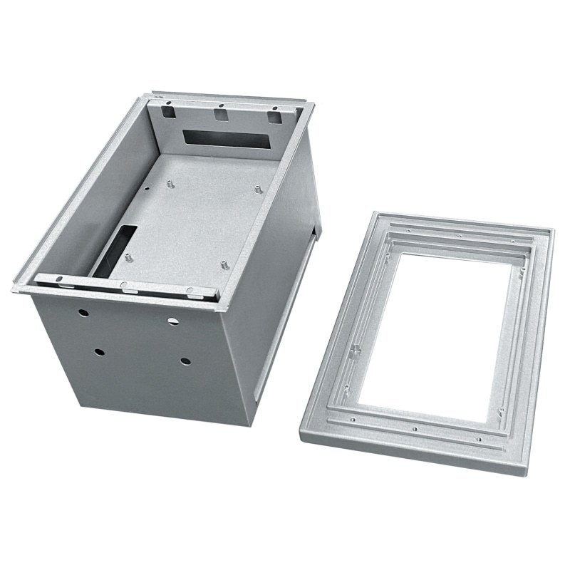 Sheet Metal Chassis Cabinet Metal Outer Shell Precision Bending Welding Drawing Sample Sheet Metal Processing Customization