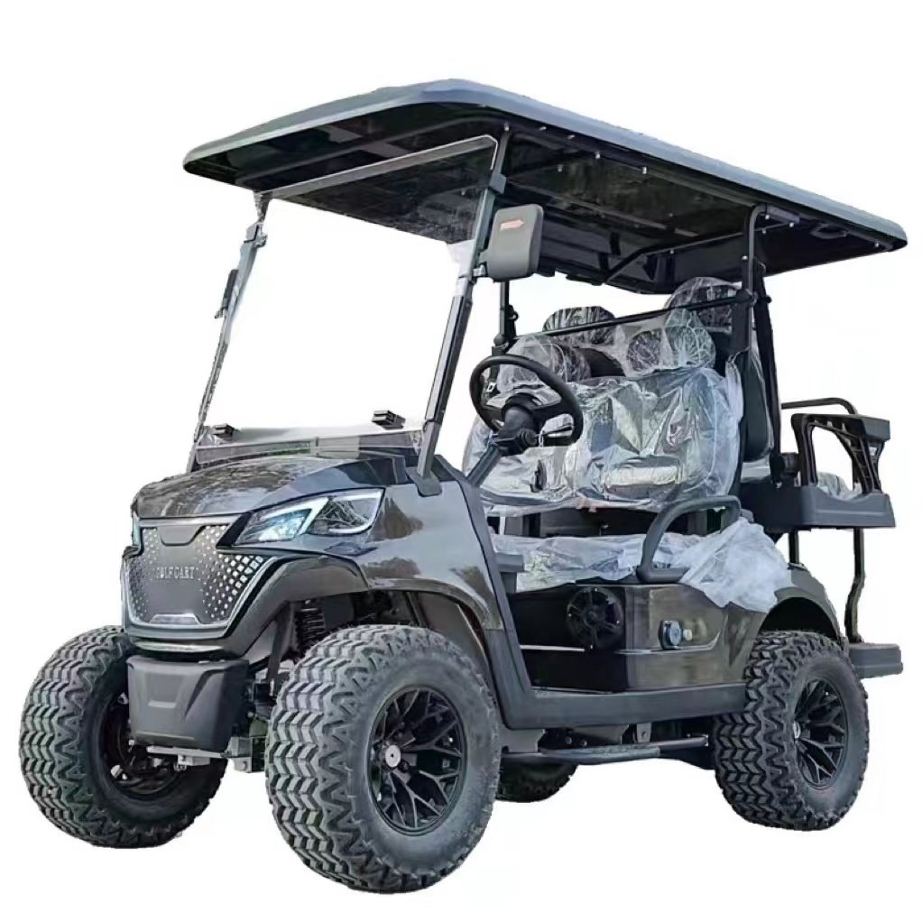 CE Certified Electric powered 6 passenger golf cart with petrol engine for r club car golf cart with Electric power