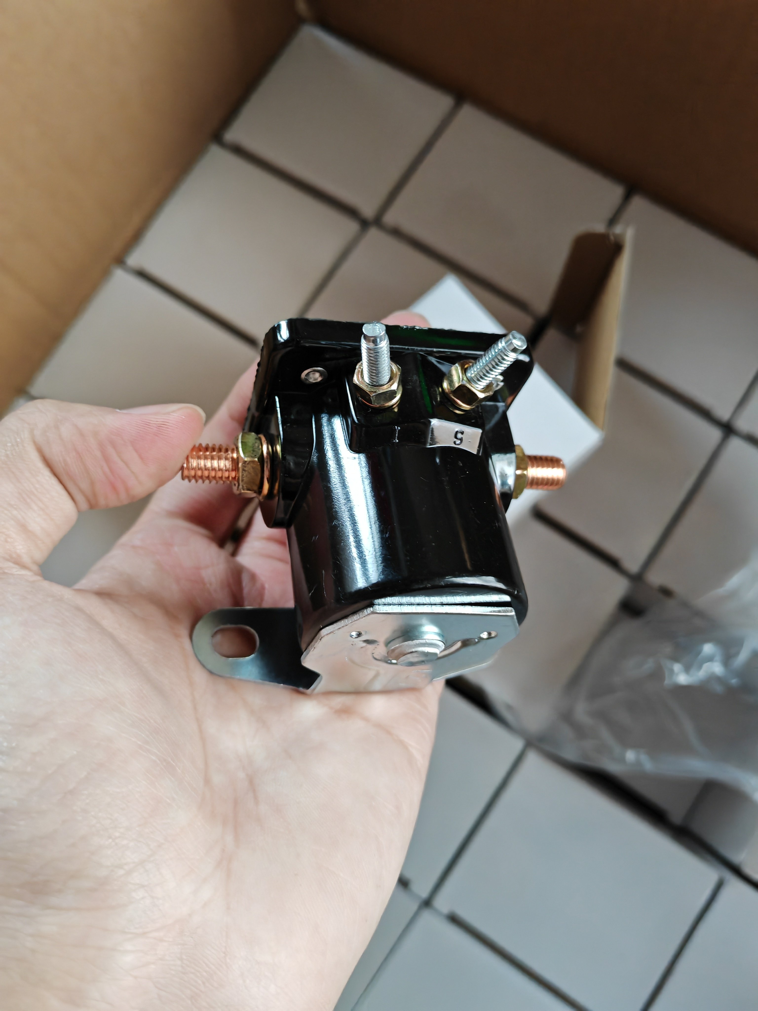 12V Starter Solenoid Relay SW-3 66-200 B6AZ-11450A 66200 for Ford Jeep Lincoln Mercury 1958-1991 B6AZ-11450-A B6AZ11450A