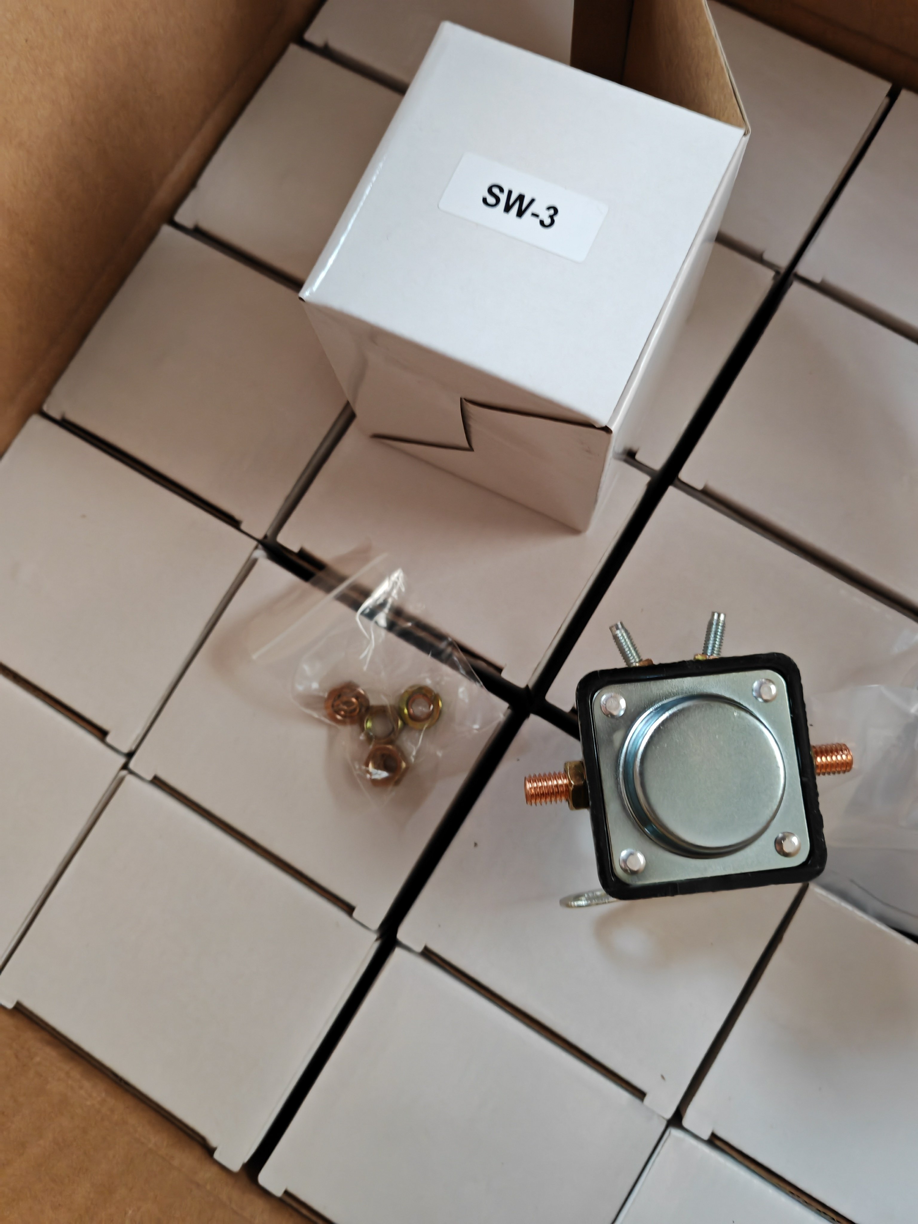 12V Starter Solenoid Relay SW-3 66-200 B6AZ-11450A 66200 for Ford Jeep Lincoln Mercury 1958-1991 B6AZ-11450-A B6AZ11450A