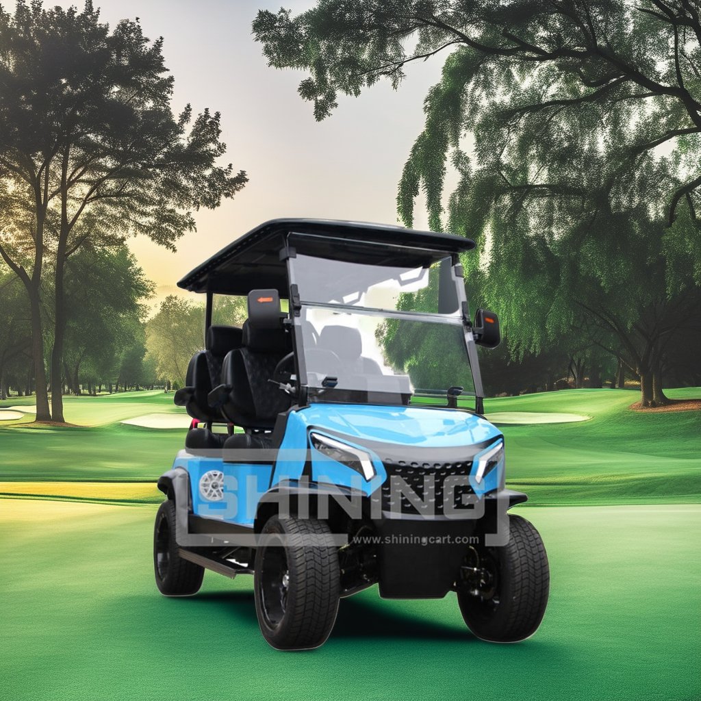 Shining Brand 4 seater golf cart street legal 4x4 atvs for adult electric utvs