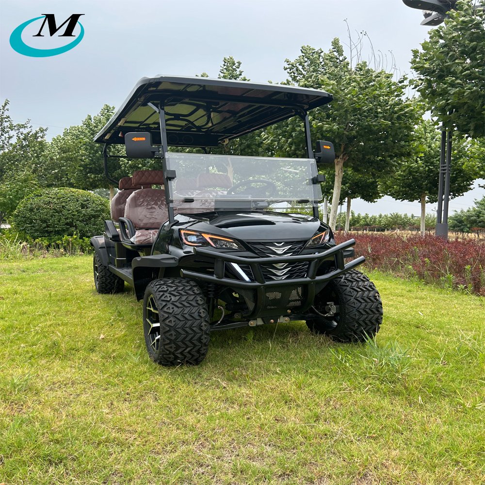 Cheap Gas Powered 4 Wheel Family Golf Cart Electric 4x4 Utility Lithium Evolution Off Road Club Car Golf Cart