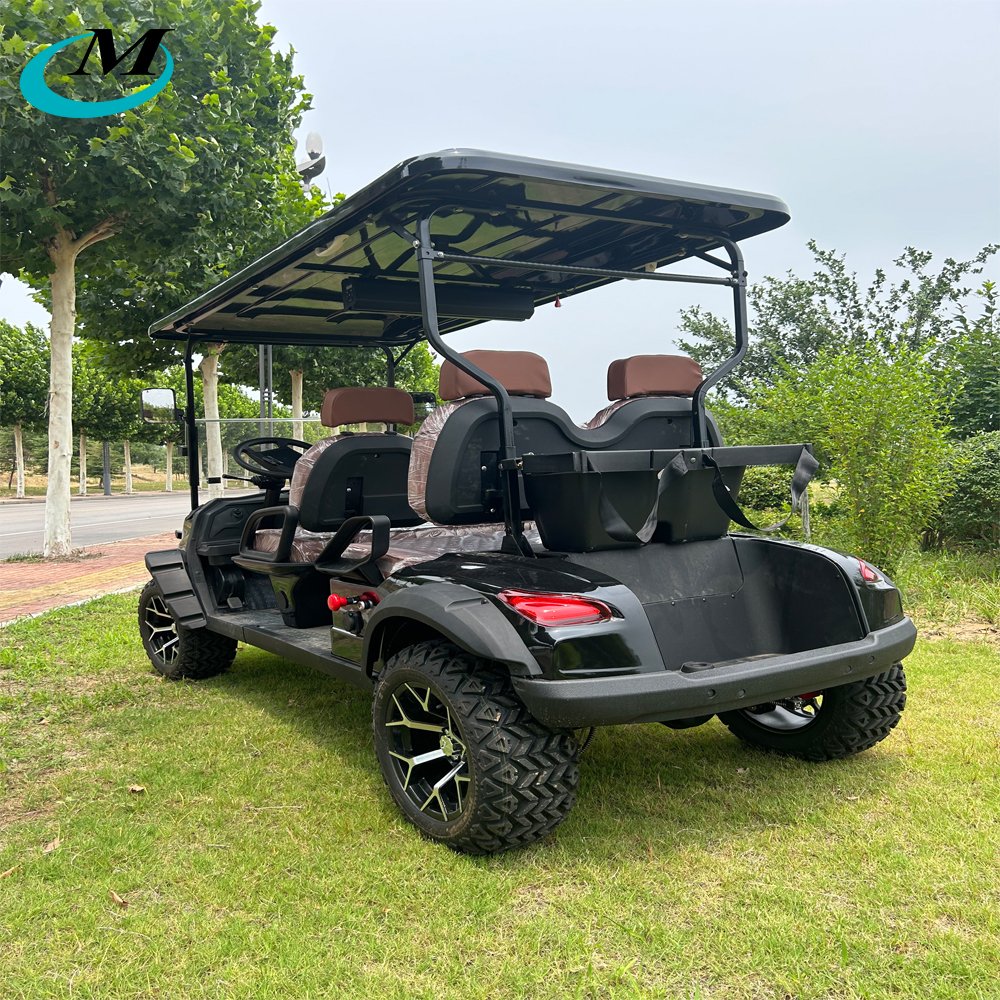 Cheap Gas Powered 4 Wheel Family Golf Cart Electric 4x4 Utility Lithium Evolution Off Road Club Car Golf Cart