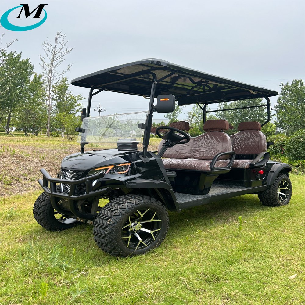Cheap Gas Powered 4 Wheel Family Golf Cart Electric 4x4 Utility Lithium Evolution Off Road Club Car Golf Cart
