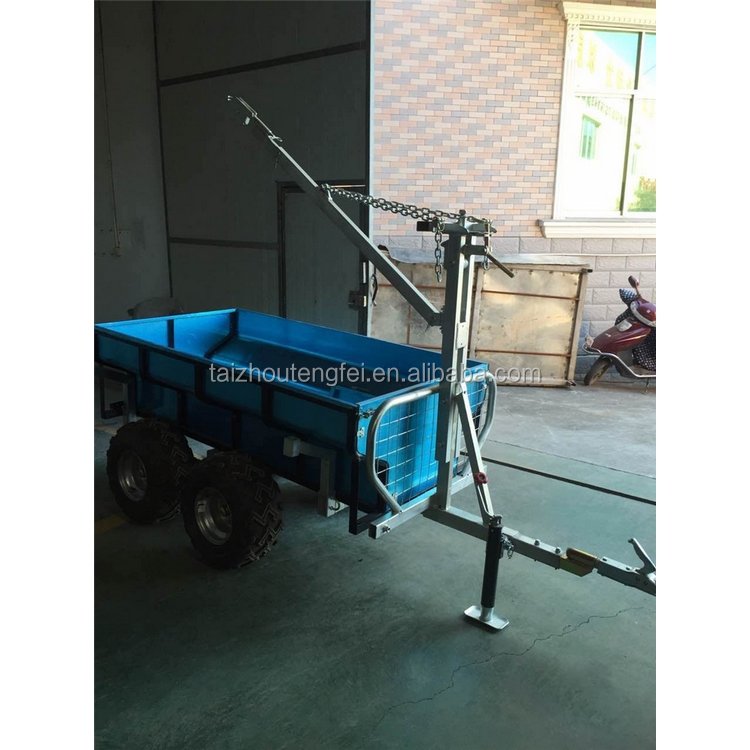 Hot sale utility company boat kit floating atv trailer