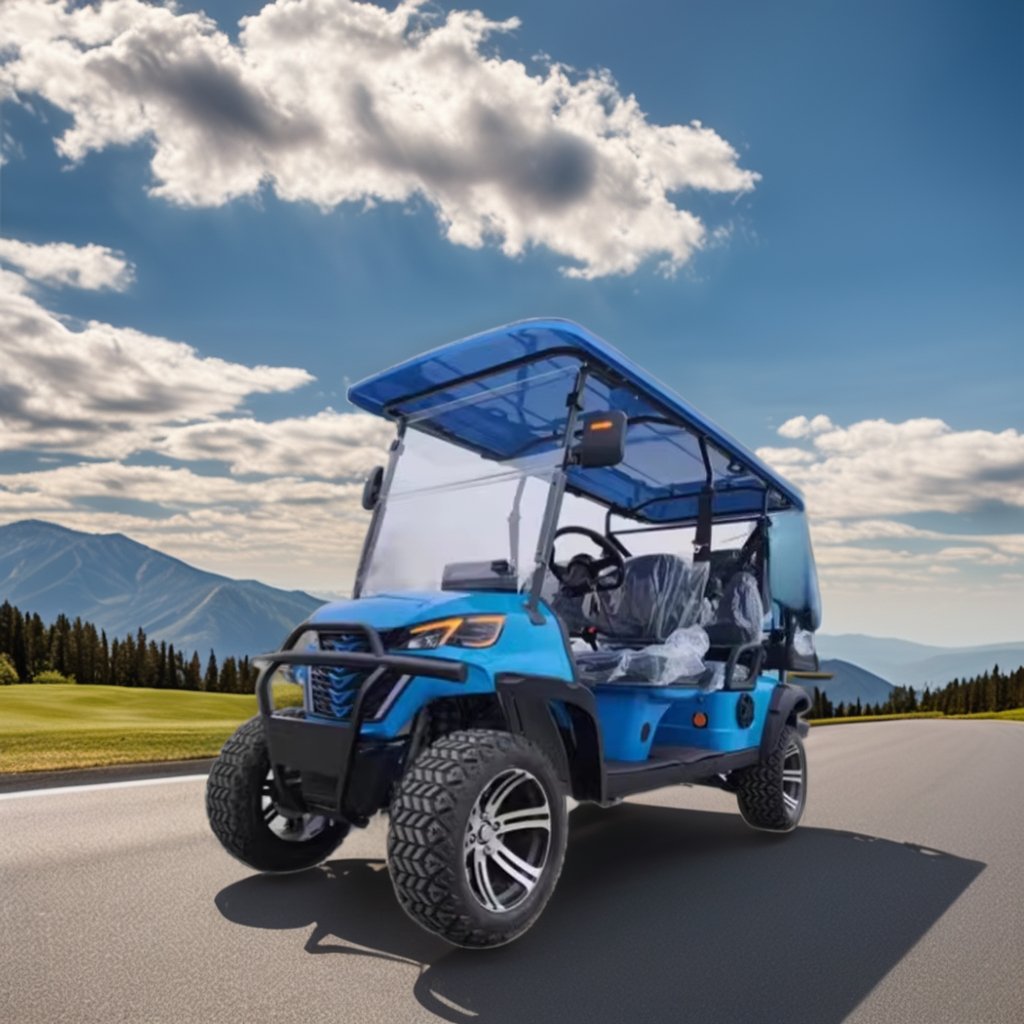 Golf cart 5KW 150AH front and rear independent suspension off-road ATV Electric golf cart