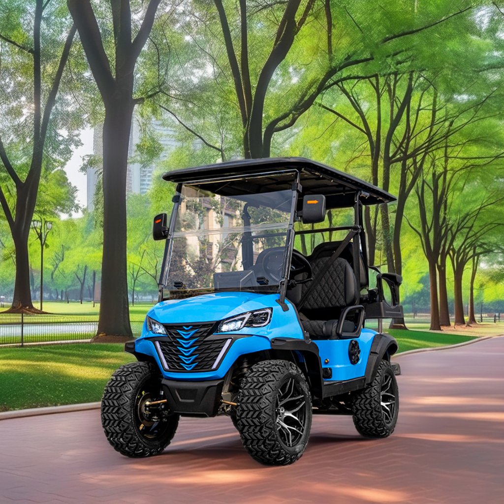 Golf cart 5KW 150AH front and rear independent suspension off-road ATV Electric golf cart