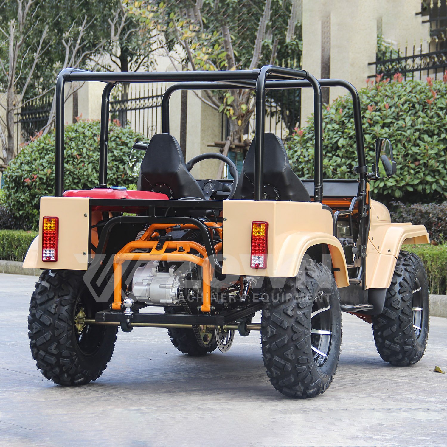 2024 High Quality Vintage Jeep 250CC Jeep Car Street Legal Off-road 2 Seater Classic Car For Sale