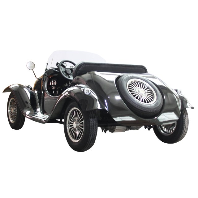 Factory Wholesale 4*2 Lithium Battery Electric Classic Car Vintage ATV Adults Automatic Gear Box Hydraulic Steering AWD Left