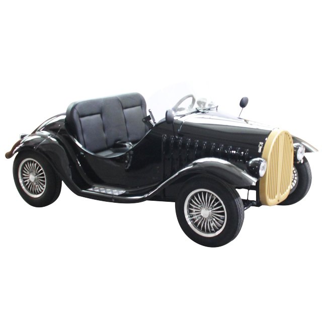 Factory Wholesale 4*2 Lithium Battery Electric Classic Car Vintage ATV Adults Automatic Gear Box Hydraulic Steering AWD Left