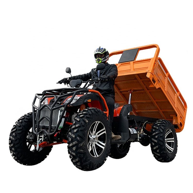 New product cheap price OEM quad 4x4 farm atv with trailer farm atv with trailer