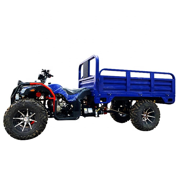New product cheap price OEM quad 4x4 farm atv with trailer farm atv with trailer