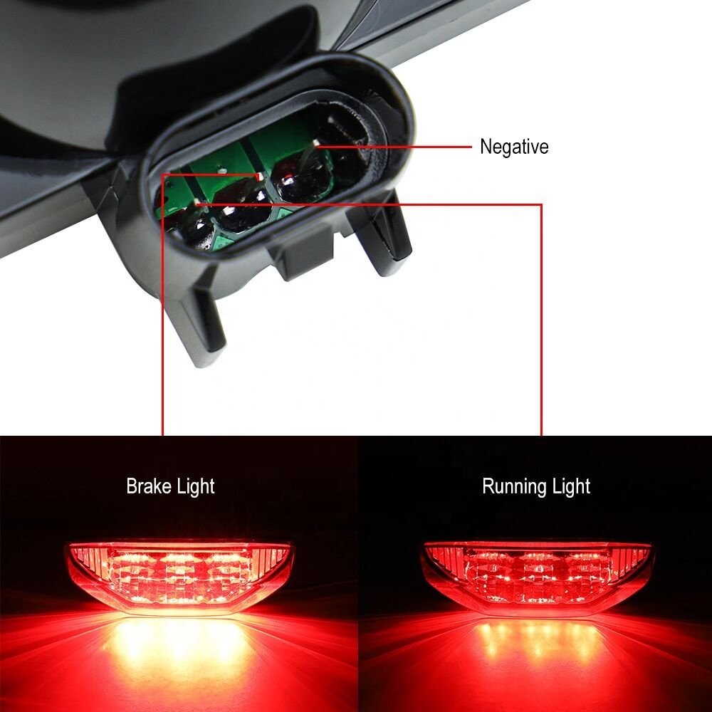 LED Brake Tail Light ATV For Honda TRX 250 300 400EX TRX400X 500 700 Rancher 420 250