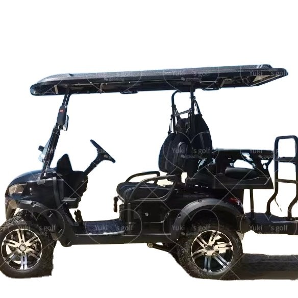 Customized Professional Luxury Electric 48V/60V/72V Golf Cart 4 Seats New Design 5kw Motor Golf Trolley Accessories CE Certified