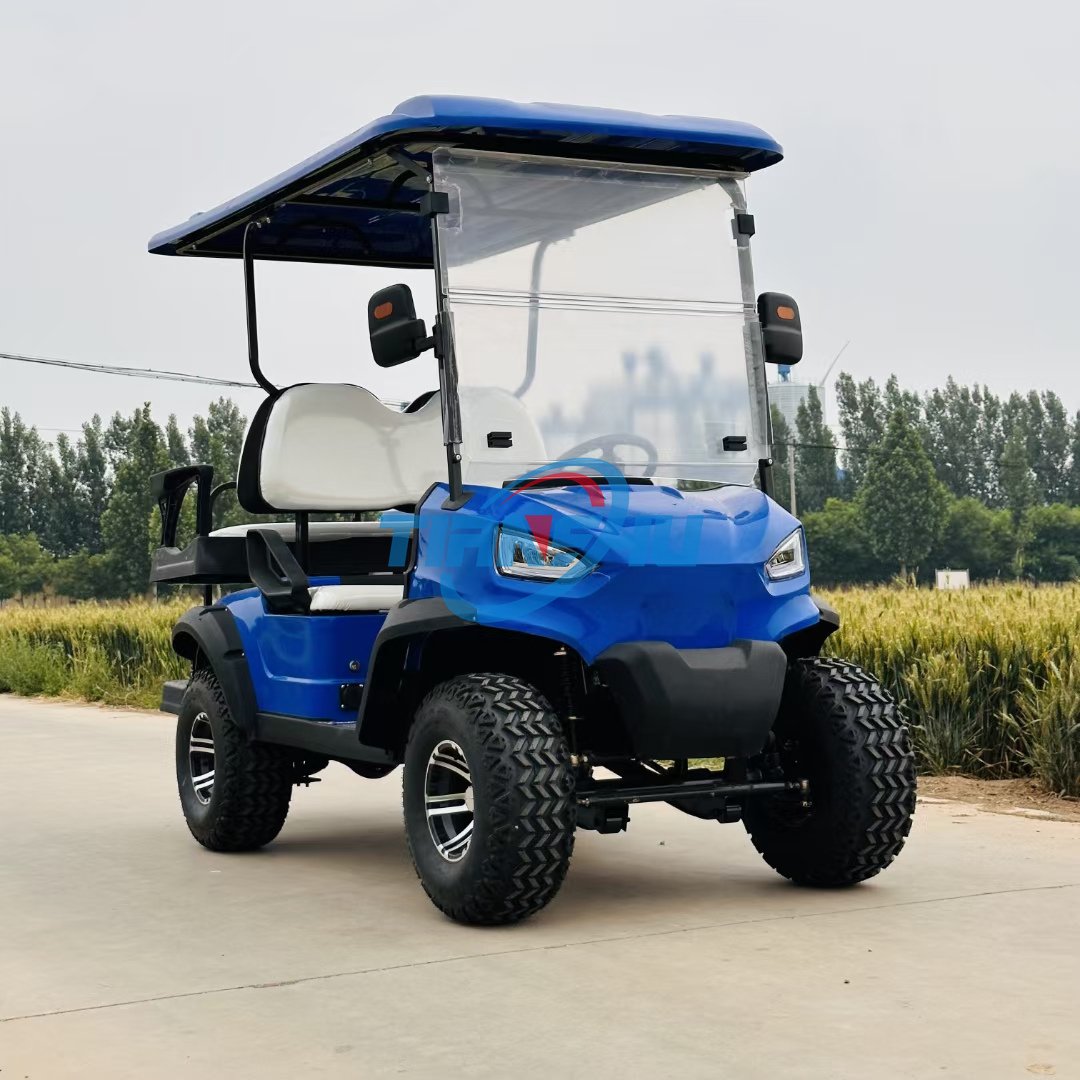 Cheap Chinese Off-Road Electric Lifted Golf Cart 4 2+2 Passenger Buggy For Hunting Golf Carts