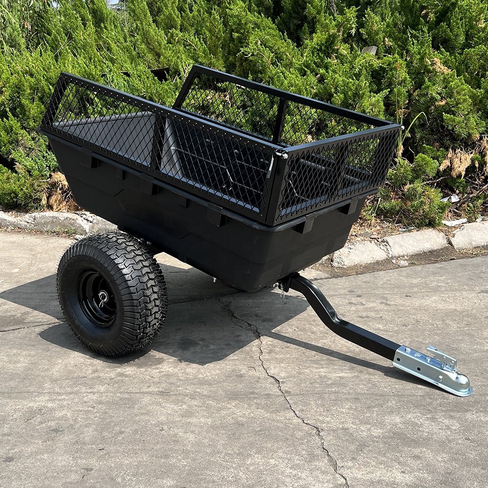 680kg Outdoor Multifunctional Garden Avt Trailer Truck Tow-Behind Goods Transportation Heavy Duty Atv Wagon With Wheels