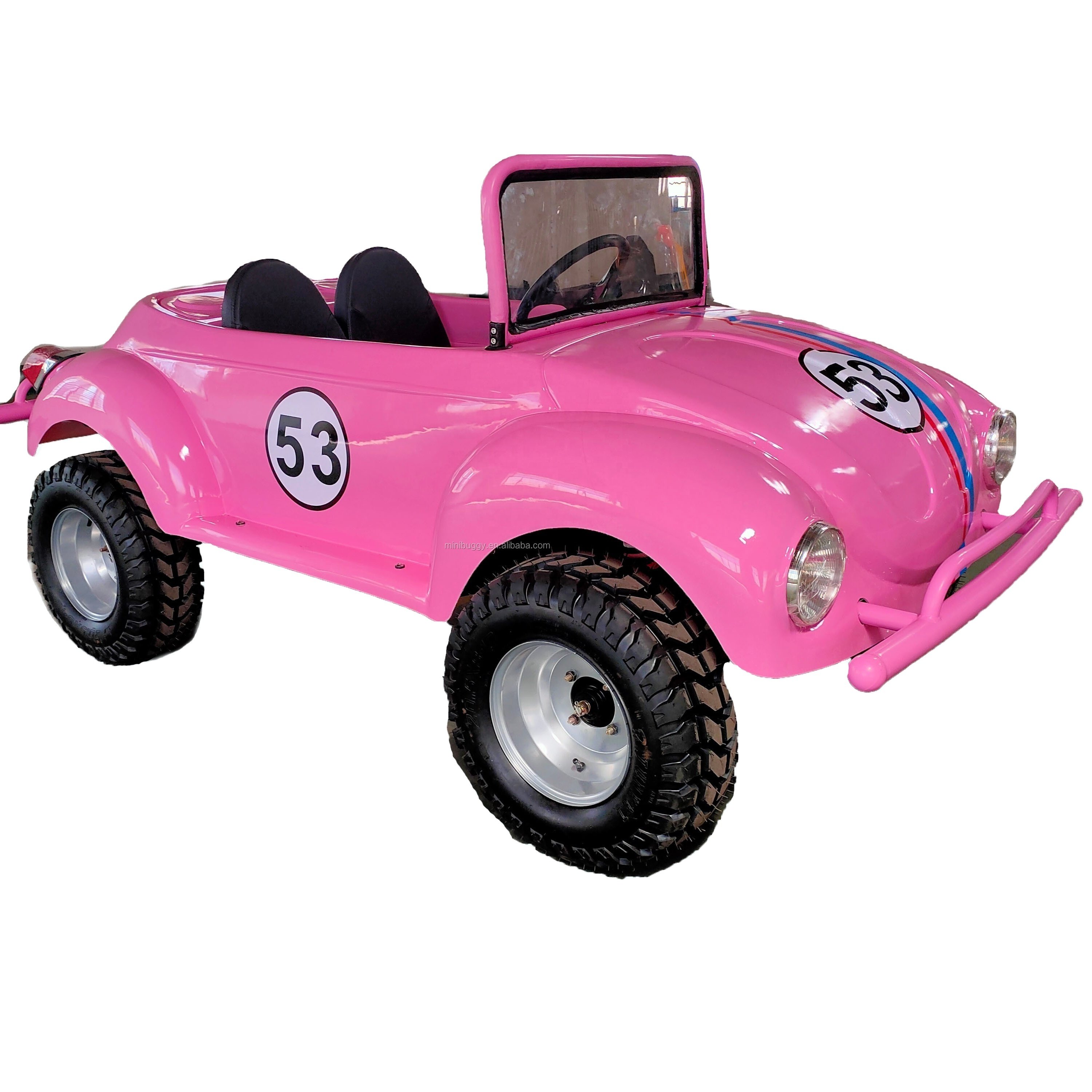 125cc Petrol Tourism Sightseeing Car 4 Wheel Atv Parent-child Golf Cart