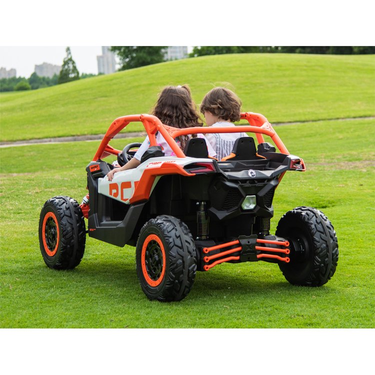 Rechargeable Licensed 12v 4 Motors Baby 2 Seat Ride On Car Boys Kids UTV ATV 24 Volt Ride On Car For Kids 4x4 Kids Electric Cars