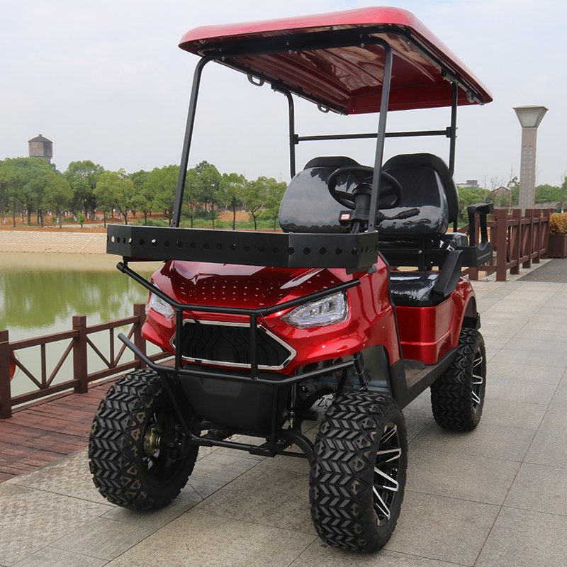 Custom 4 Seater Lithium Batteries Folding Golf Carts Electric Golf Cart 48 Volt Golf Cars