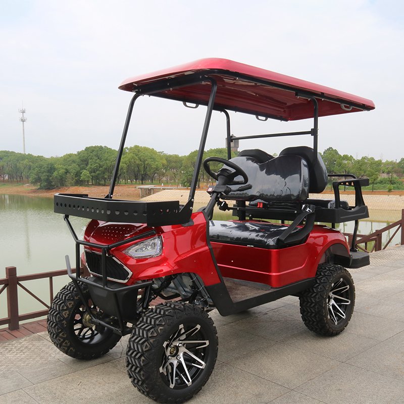 Custom 4 Seater Lithium Batteries Folding Golf Carts Electric Golf Cart 48 Volt Golf Cars