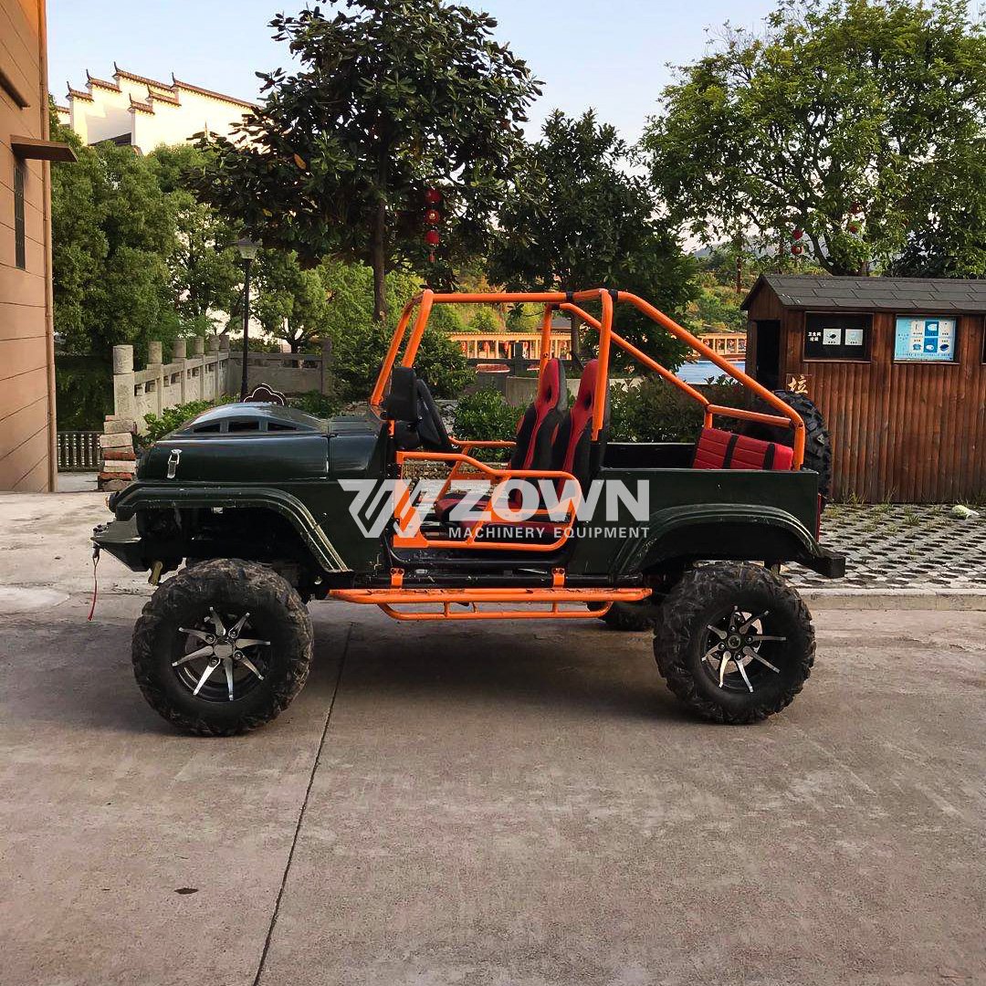 Electric Automatic Adults Jeep for Sale 4 Seats Mini Jeep Buggy Customized Appearance UTV/ATV 350CC Jeep Cars