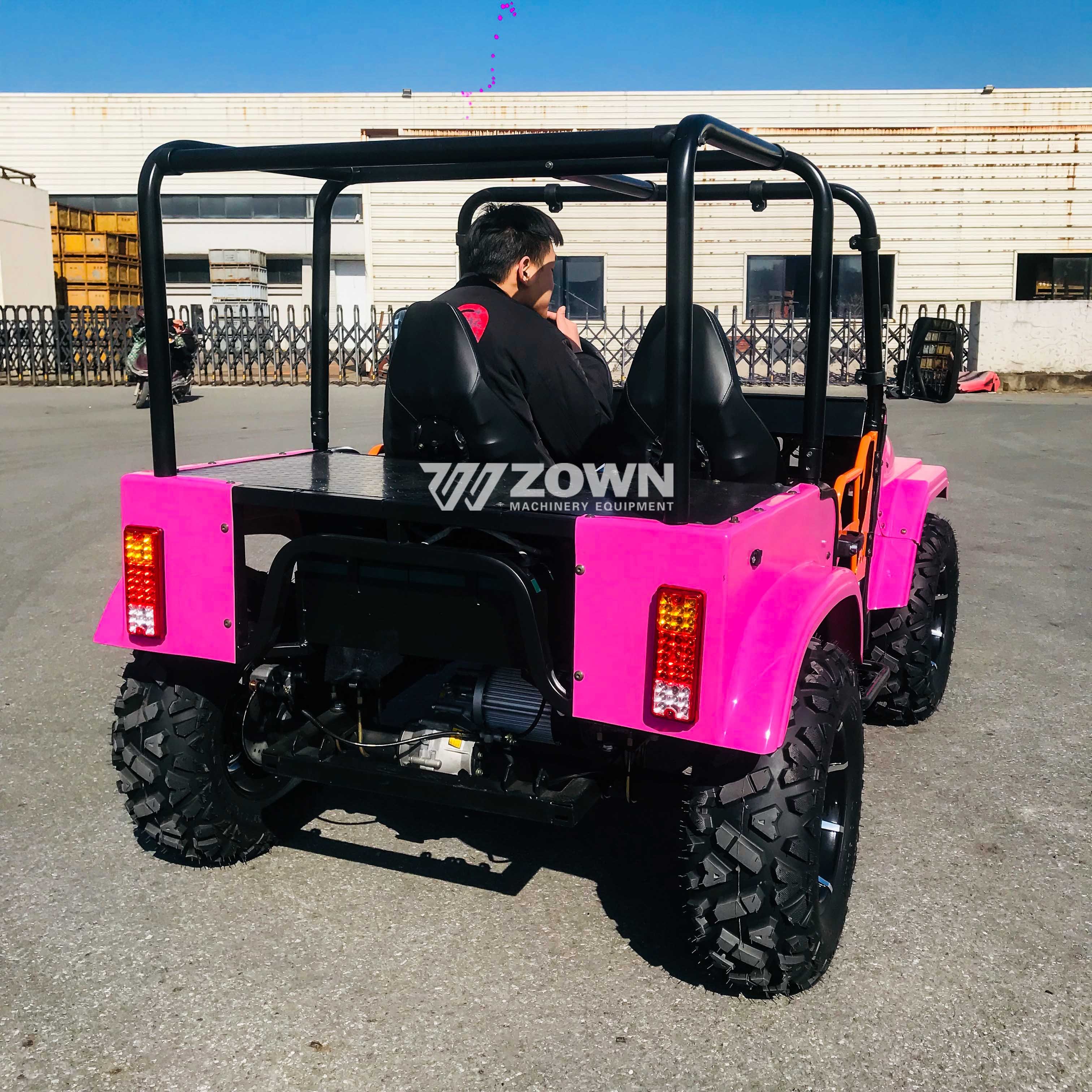 Hot Sale China Mini Jeep High Speed Car 350cc Wheel Drive Electric/Fuel Version Sightseeing Classic Cars