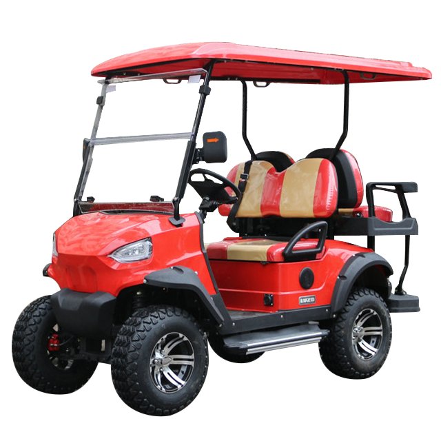 Legal on Road High Quality Sightseeing Car 2024 New 72v Luxury Golf Cart Street Electric Custom Made 220V Ice Cream Cart 3 - 4