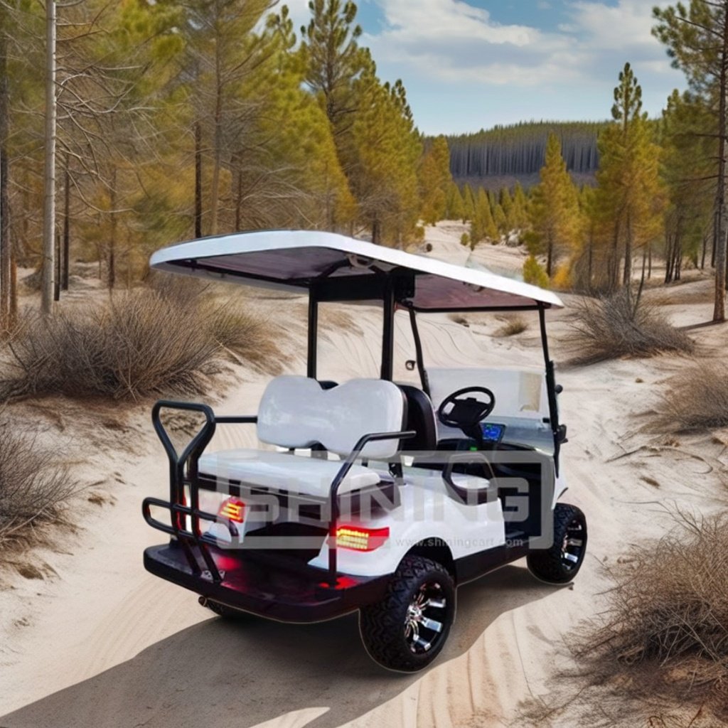 Shining Brand chinese atv gasoline engine golf cart 12 inch rim lifted golf cart