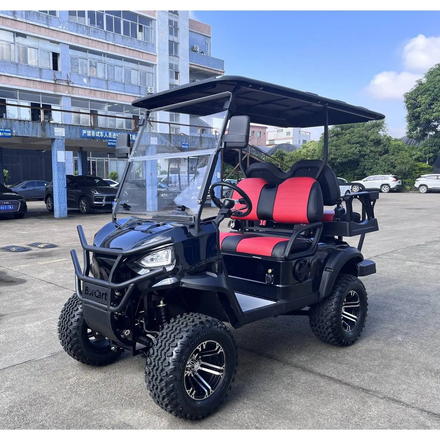 KDS Motor Chinese New Design 48V 4 Wheel 4 Seats Golf Carts Electric Golf Kart Off Road Hunting Buggy Golf Cart Electric