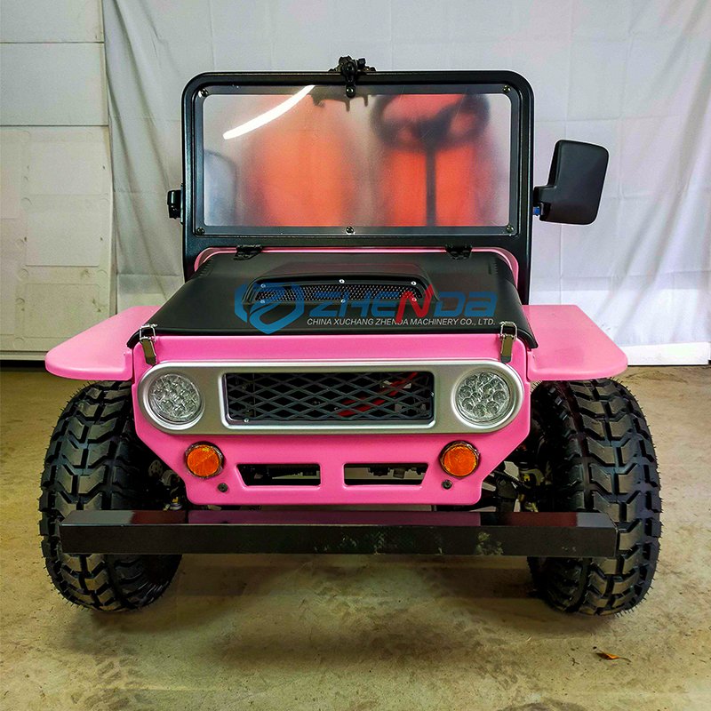Cheap Gasoline 150cc Mini Jeep UTV for Adult Go Kart Mini Willys Off Road ATVs for Kids