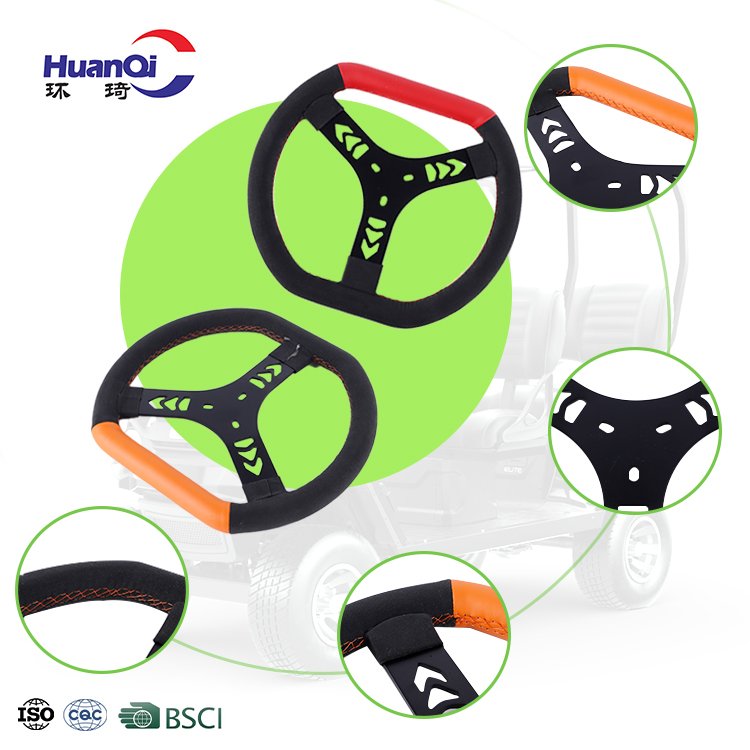 High Quality 320mm Aluminium Alloy Modified Universal Steering Wheel for Go-Kart Atv