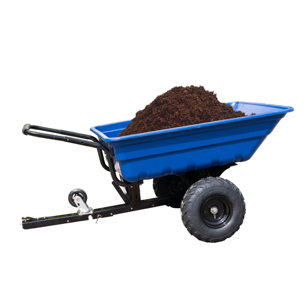 China good quality popular Utility Plastic ATV Farm Garden Trailer