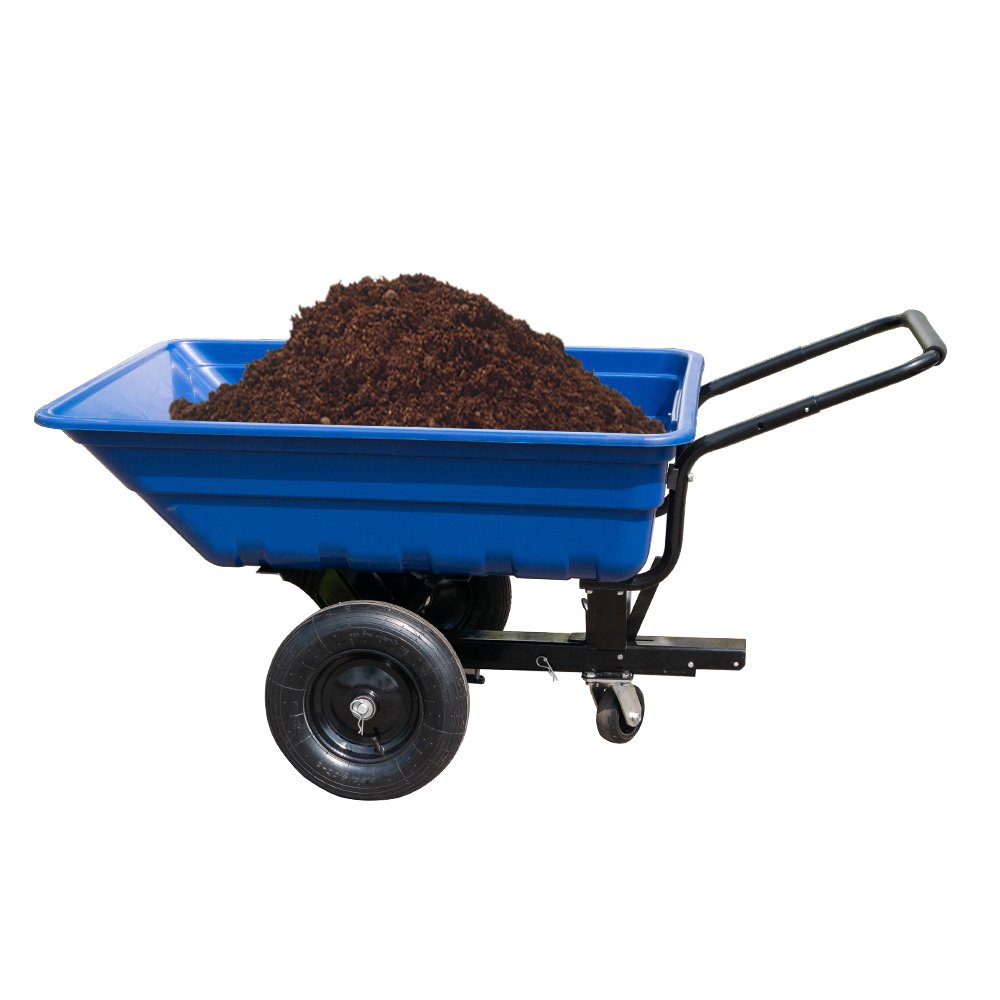 China good quality popular Utility Plastic ATV Farm Garden Trailer
