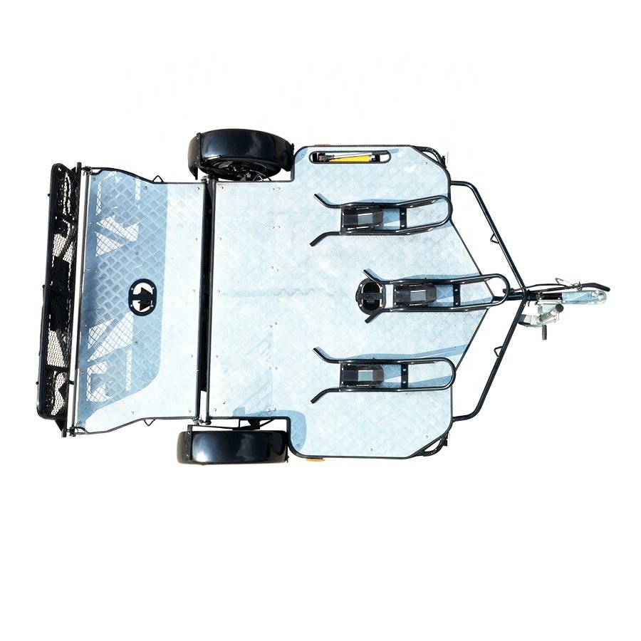 Motorcycle and ATV Trailer for Truck Travel