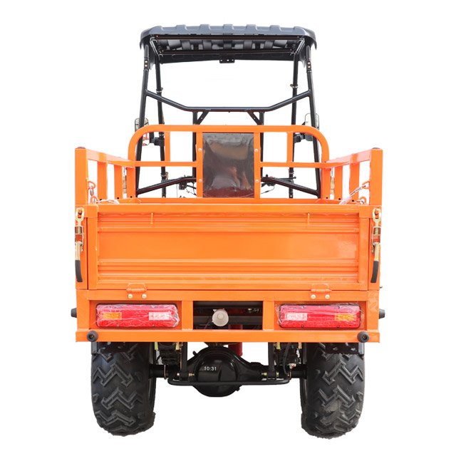 All Terrain Four-Wheel Drive Farmer Vehicle Off-Road Motorcycle with Bucket for Beach Use