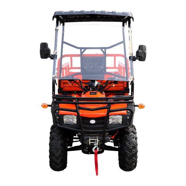 All Terrain Four-Wheel Drive Farmer Vehicle Off-Road Motorcycle with Bucket for Beach Use