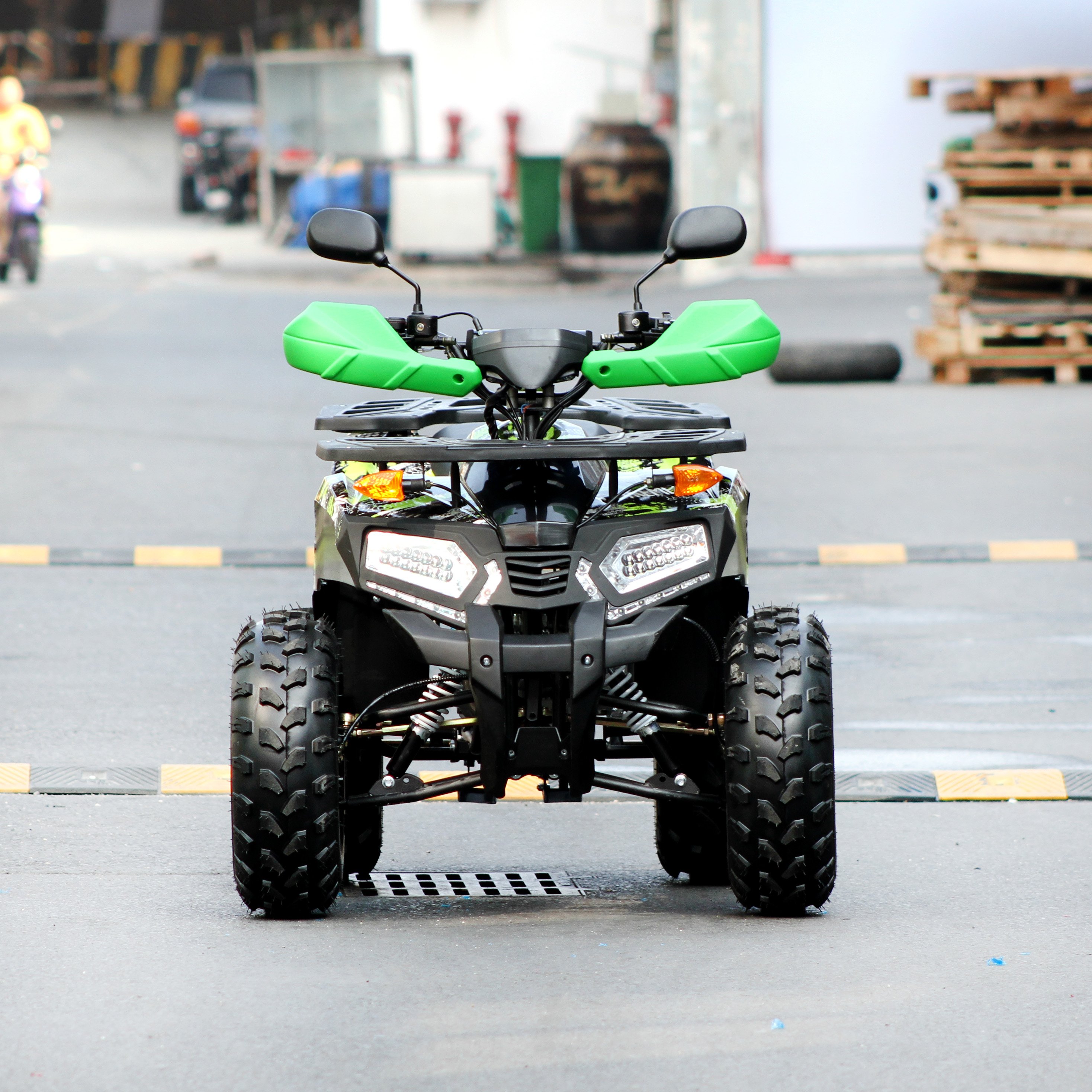 ATV 110CC 125cc 1+1 4-stroke automatic transmission electrical start chain drive beach ATV can be customized