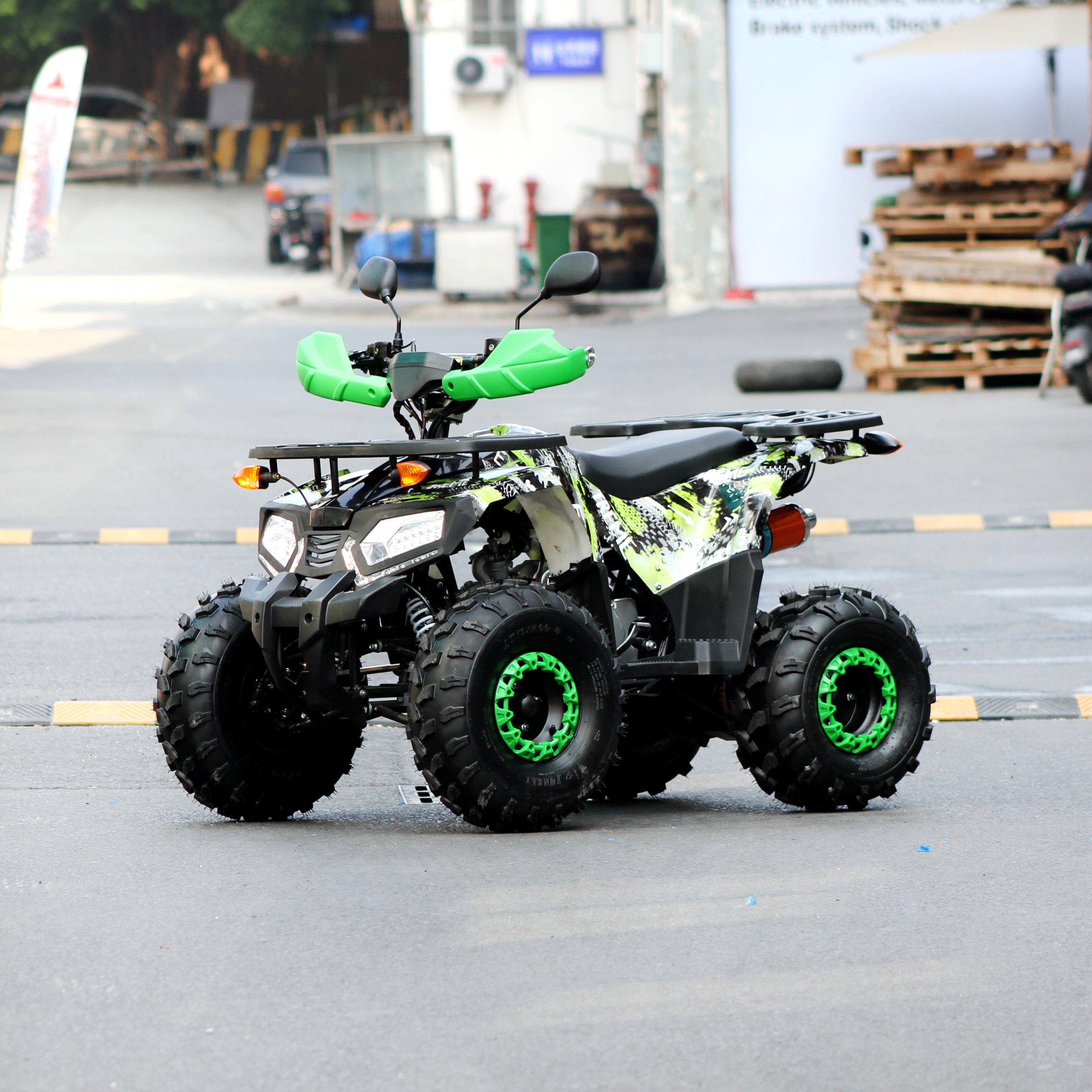ATV 110CC 125cc 1+1 4-stroke automatic transmission electrical start chain drive beach ATV can be customized
