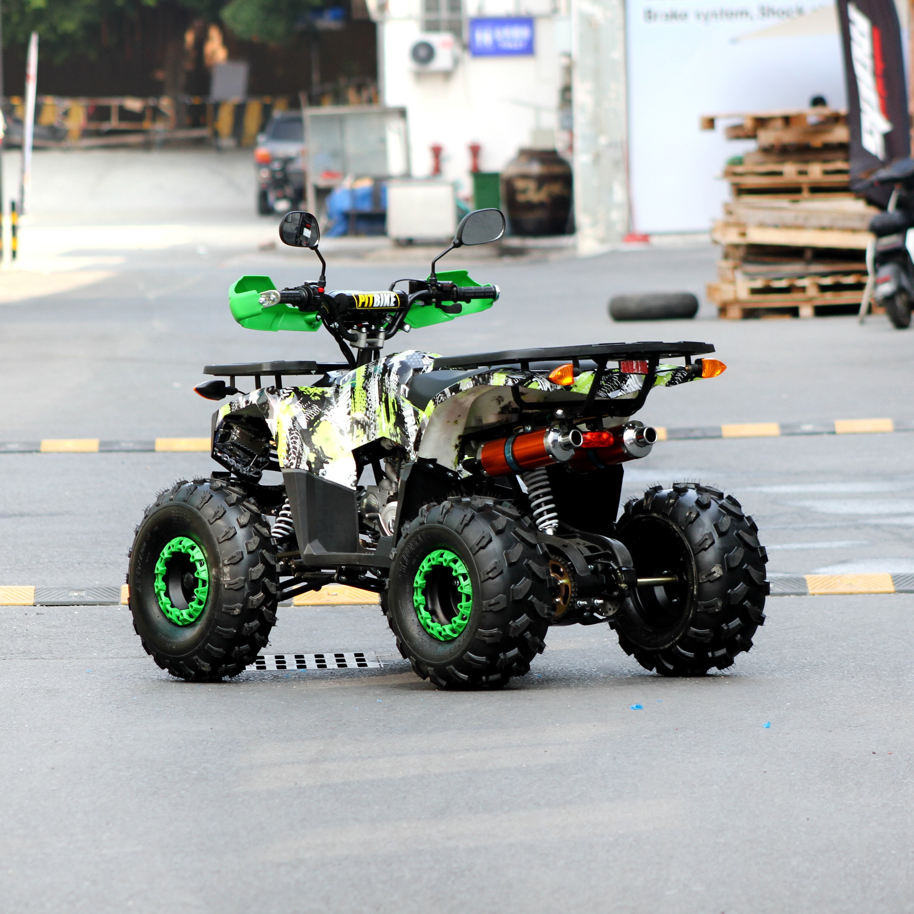 ATV 110CC 125cc 1+1 4-stroke automatic transmission electrical start chain drive beach ATV can be customized